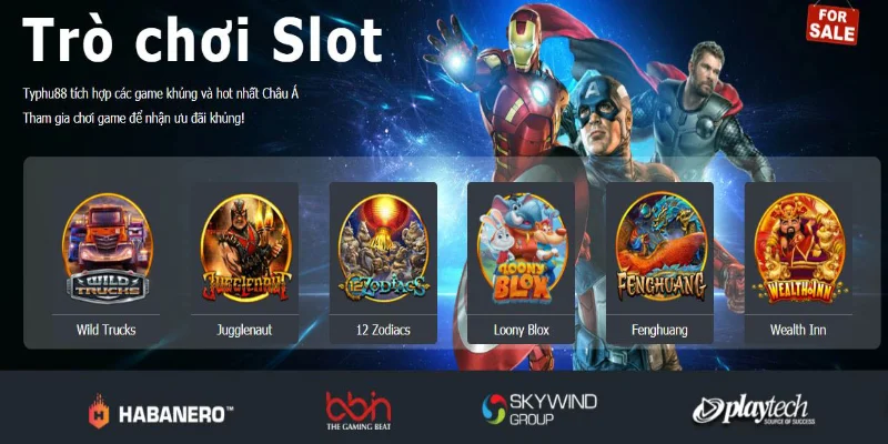 Slot game Typhu88 nổi như cồn trong giới giải trí online hiện nay